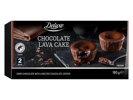 Étcsokoládés lávasütemény