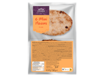 Vitasia Indian Style 6 Mini Naans, naturel, in verpakking.