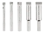 Set de burghie diamantate PARKSIDE de 5, 6, 8, 10 și 12 mm pentru gresie.