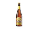 En flaske Grimmbergen Blonde øl.