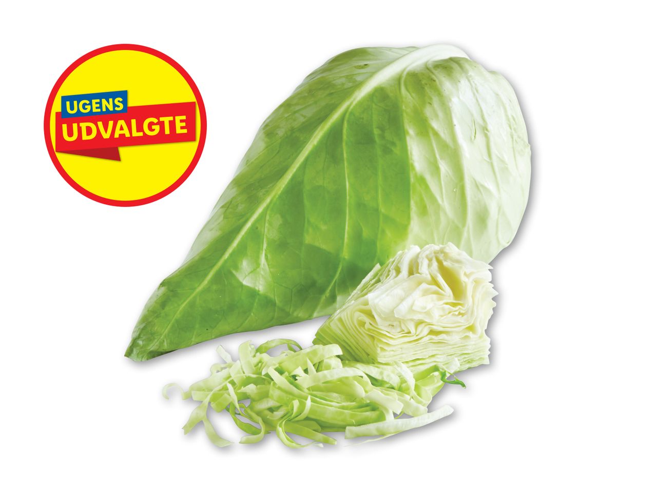 Ugens udvalgte: Frisk, hakket og skåret hvidkål.