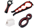 RIDDER seniorenkeukenhulpmiddelen set: pot- en flesopeners, tube-uitknijper.