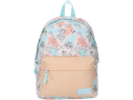 Disney Stitch backpack with leaf and character design.