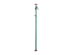 Adjustable green and red telescopic support prop