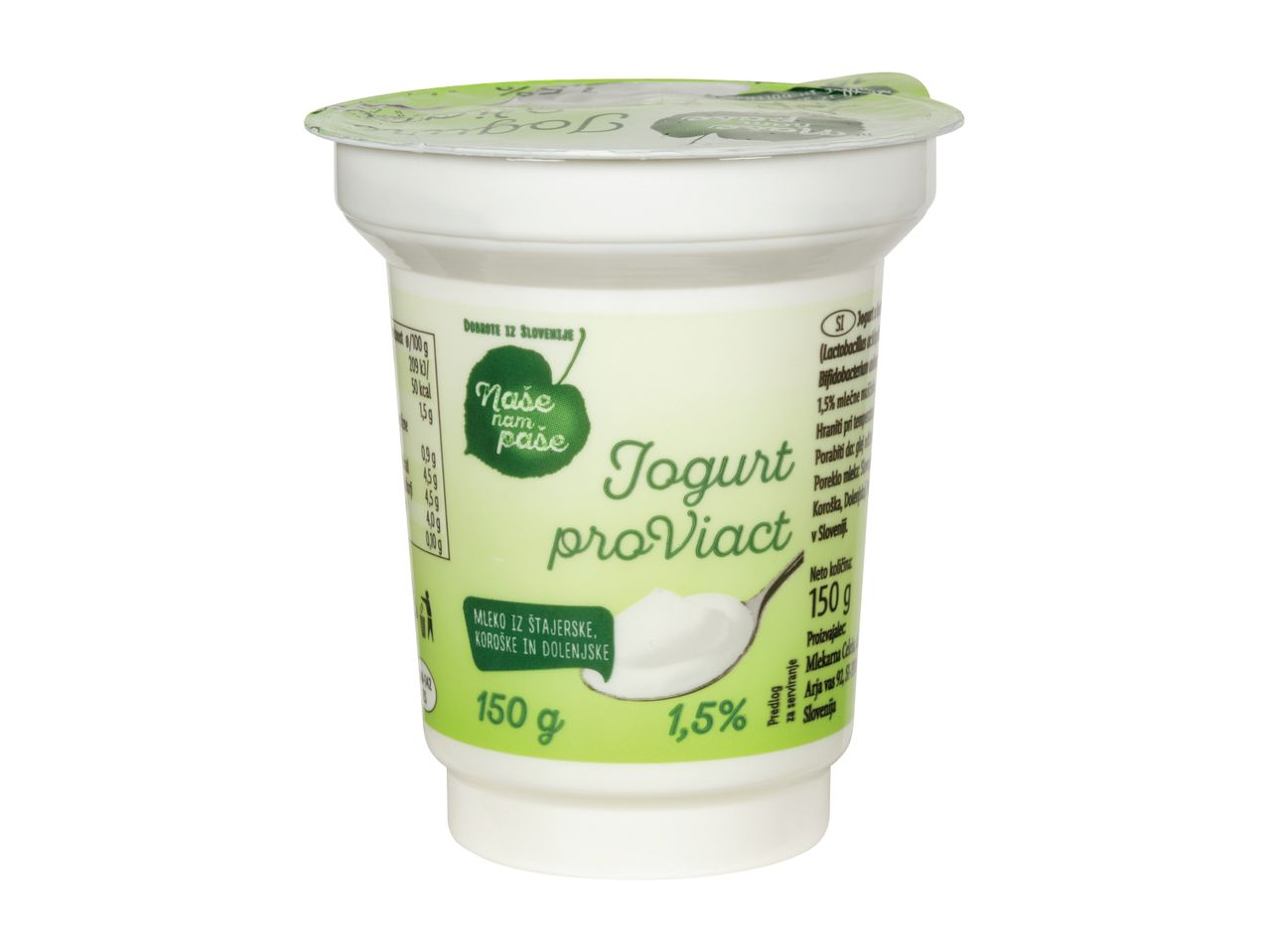 Pojdi na celozaslonski pogled: Navadni jogurt s kulturami – Slika 1