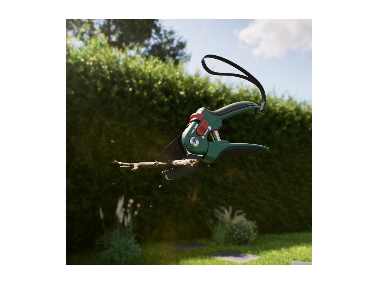Go to full screen view: Parkside Anvil Secateurs - Image 3