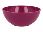 Magenta plastic bowl