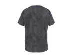 CRIVIT meeste lühikeste varrukatega funktsionaalne T-särk hallis geomeetrilise mustriga.
