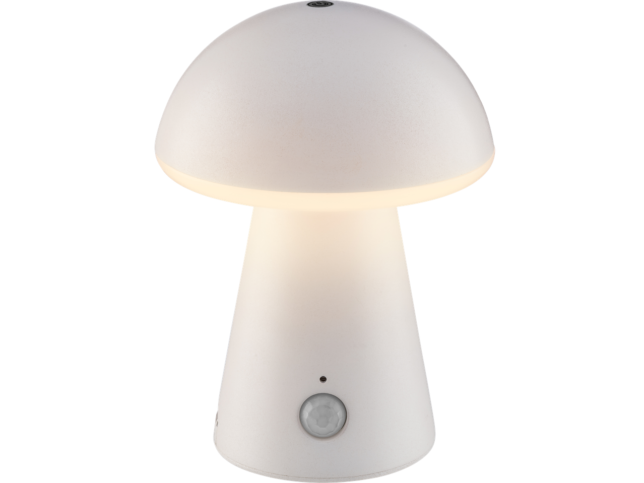 Livarno Cordless LED Night Light, mushroom-shaped, white, with motion sensor