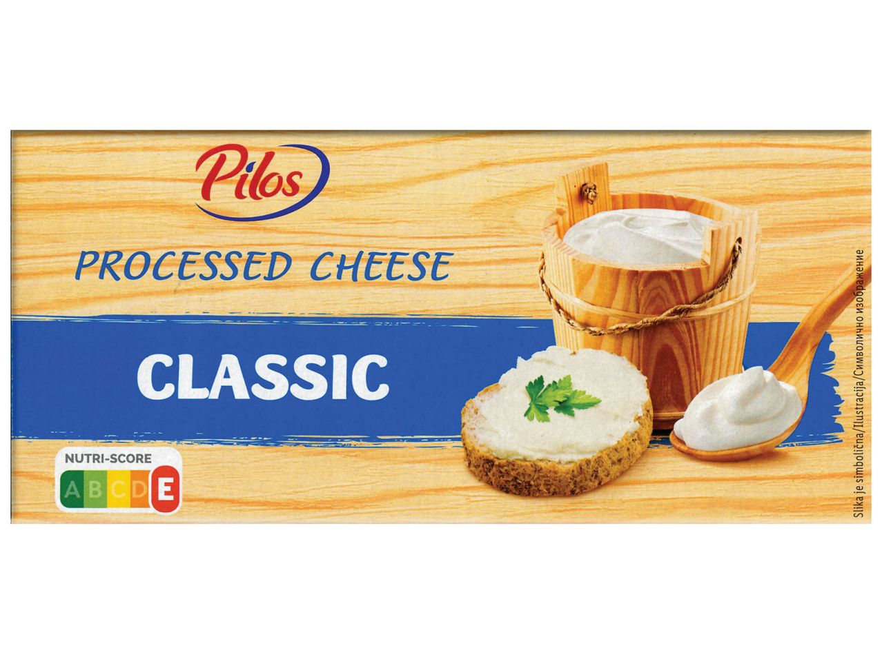 Pilos топено сирене, класик, 150 g/опаковка