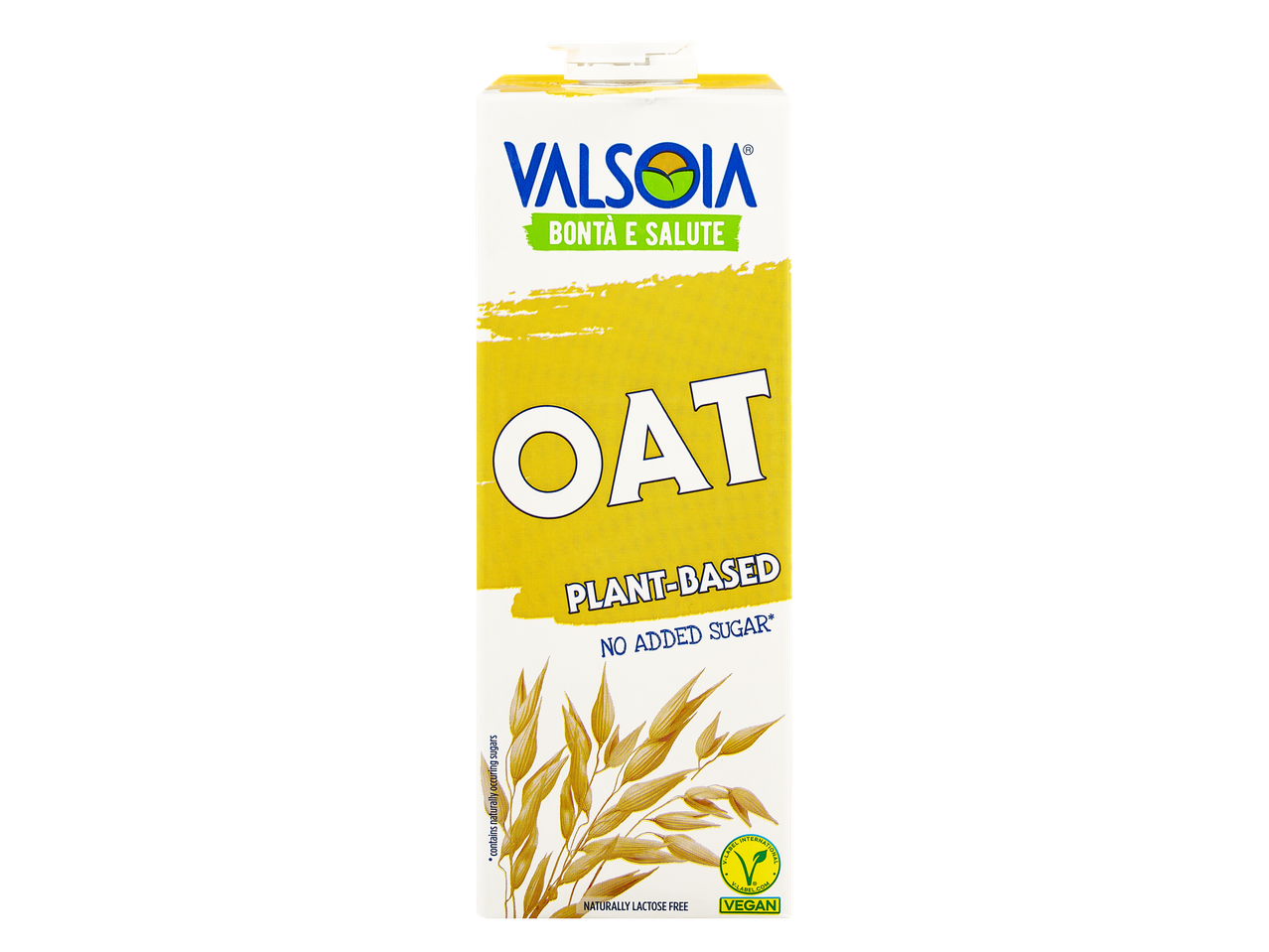 Valsoia avižų gėrimas be pridėtinio cukraus, augalinės kilmės, be laktozės.