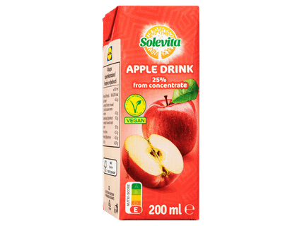 Őszibarack- / almaital (Lidl Plus)