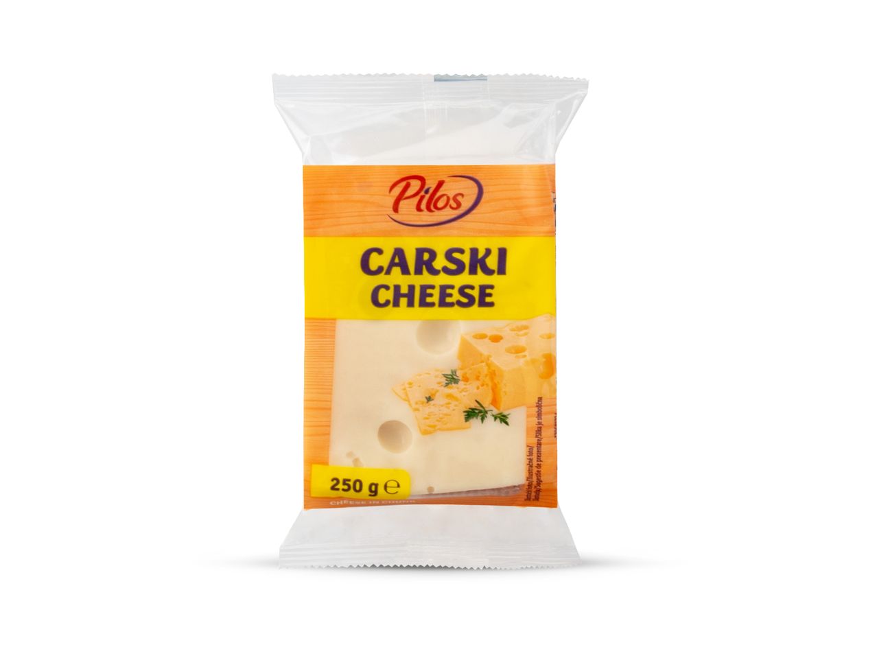 Pakiranje Carski sira tvrtke Pilos.