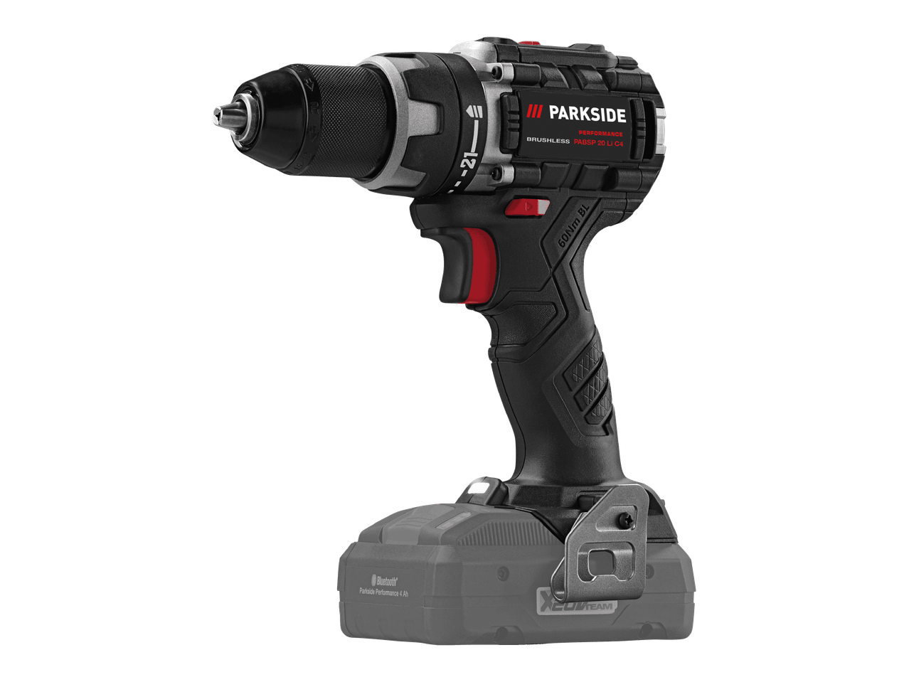 Parkside Performance -akkuporakone ja akku