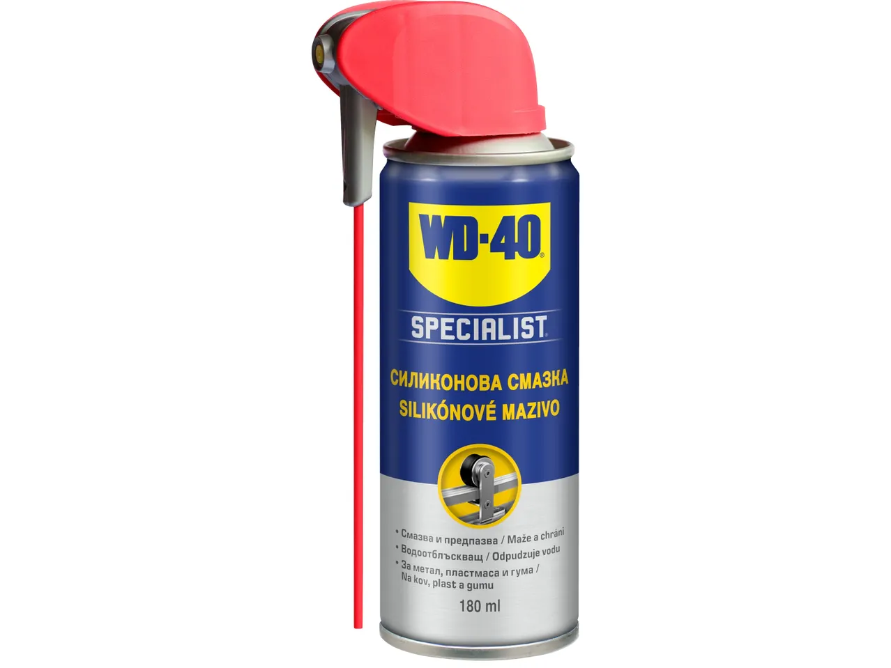 WD-40 Specialist силиконова смазка с обем 180 мл.