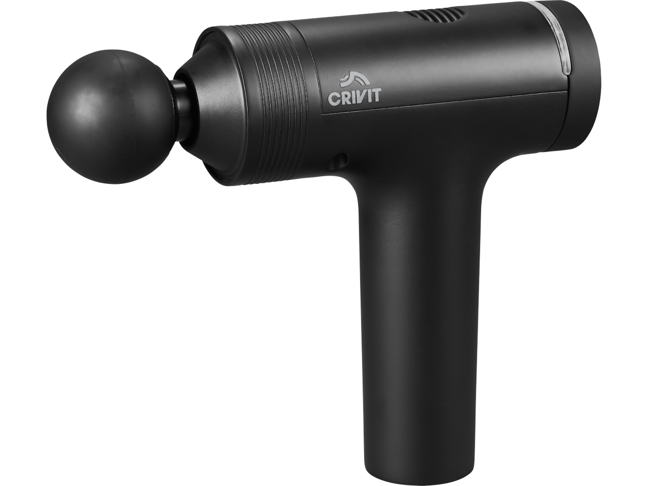 Crivit massaažipüstol: must, lihaste lõõgastamiseks.
