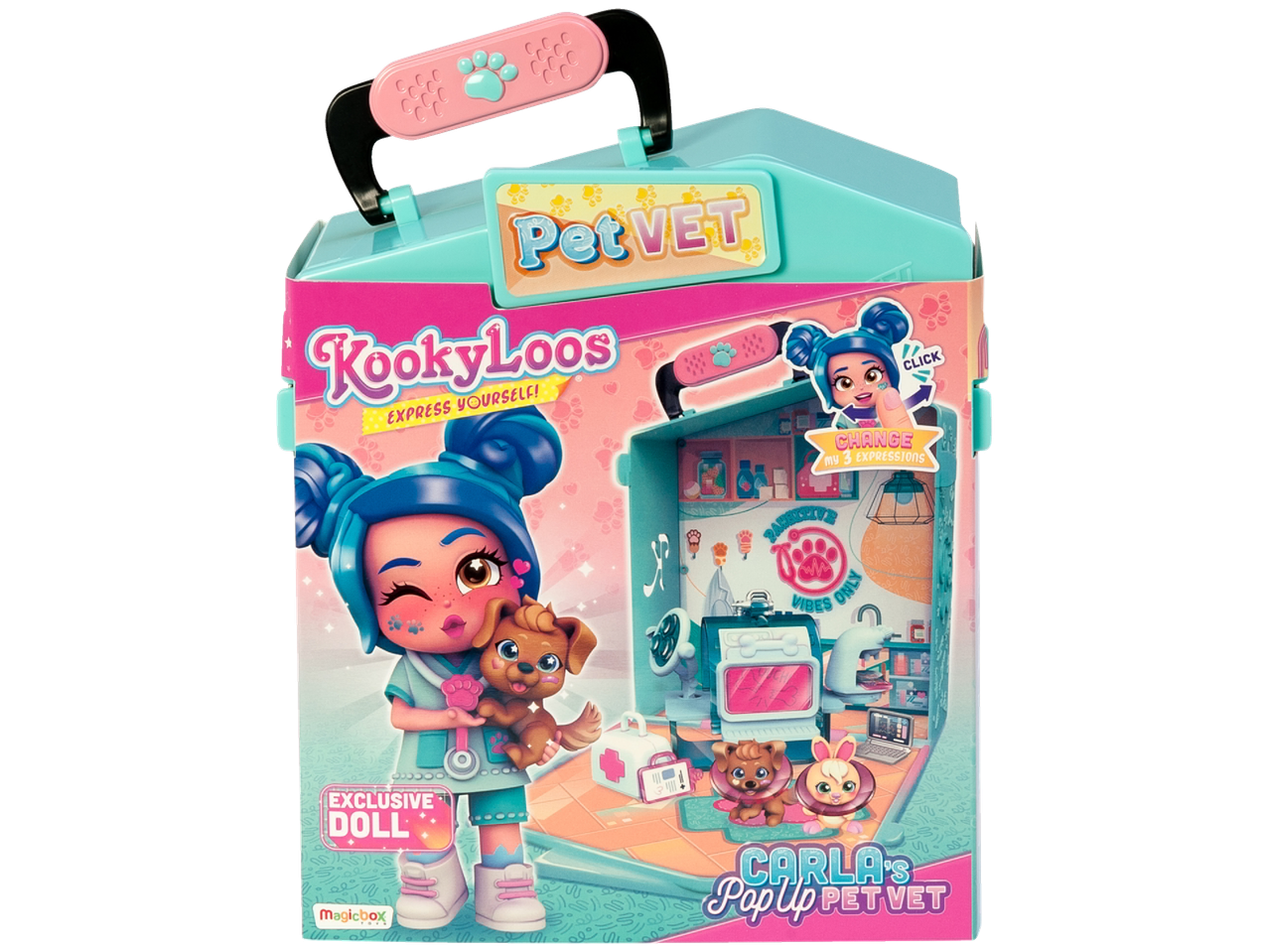 Magicbox TOYS® Zestaw Pop Up z figurką KookyLoos