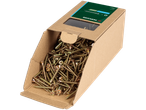 Parkside® Chipboard Screws in a cardboard box, with product details on the lid.