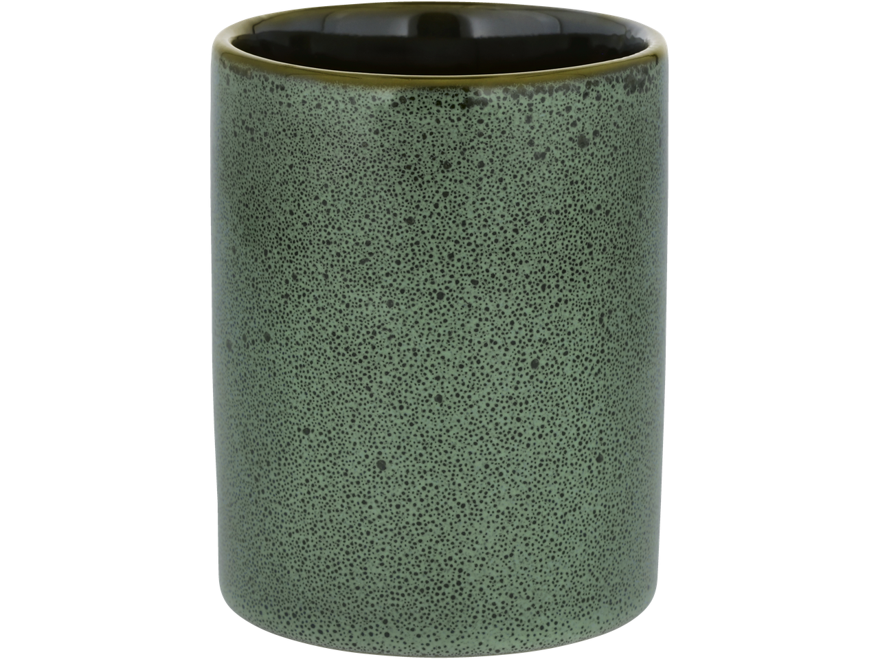 Groene LIVARNO badkamerbeker met gespikkeld patroon