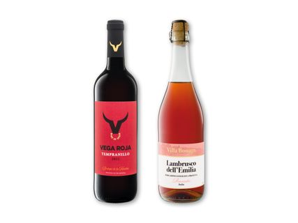 BONAGA/VEGA ROJA Lambrusco/Tempranillo