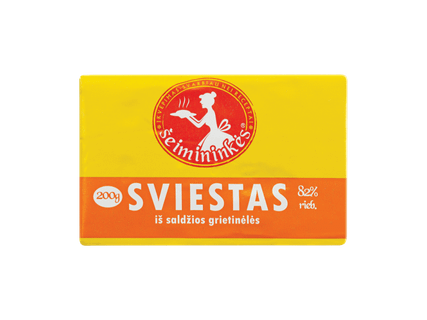 Šeimininkės Sviests 82% 200g