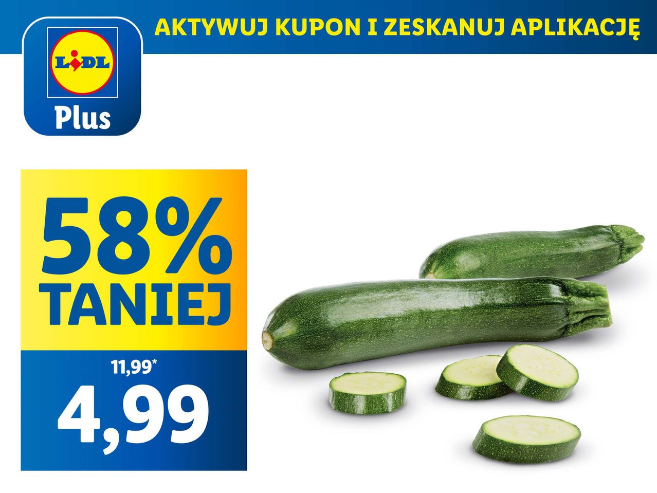 Cukinia, luzem; Cukinia, luzem