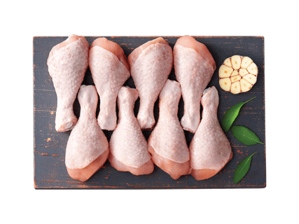 Šviežios viščiukų broilerių blauzdelės