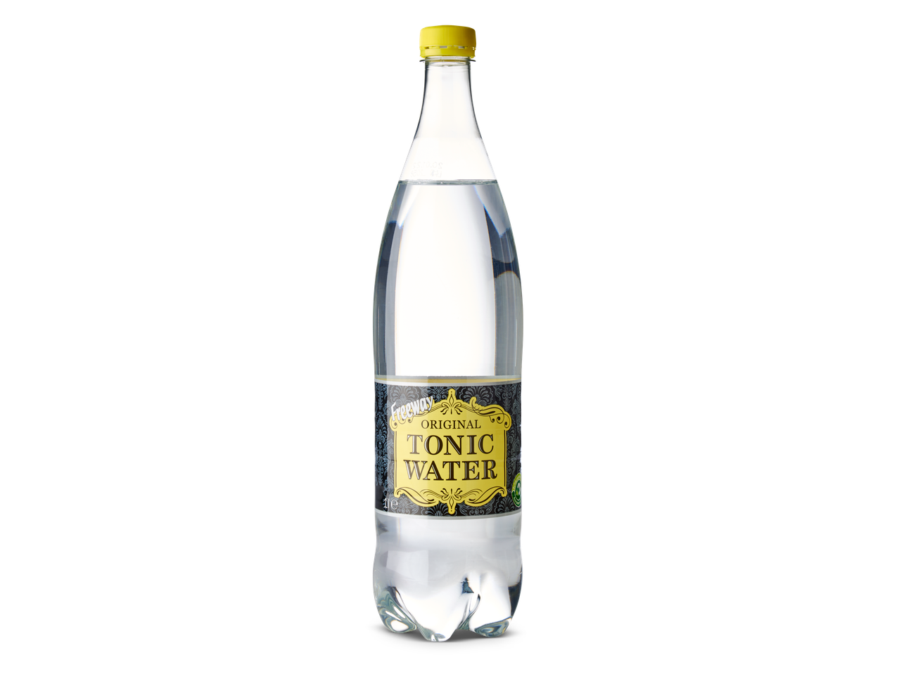 Fles Freeway tonic water.