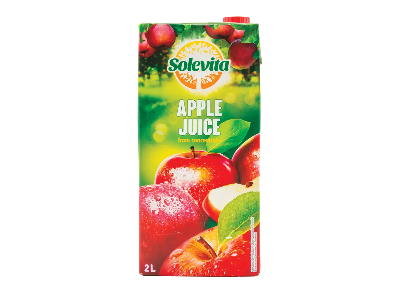 Solevita jabukovo sok 2l, iz koncentrata.
