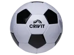 CRIVIT fudbalska lopta sa crno-belim panelima, 3 godine garancije, pritisak 0,5-0,7 bara