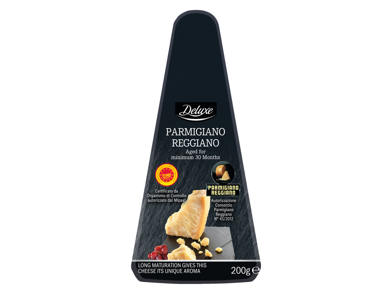 DELUXE Parmigiano Reggiano, ser twardy dojrzewający 30 miesięcy