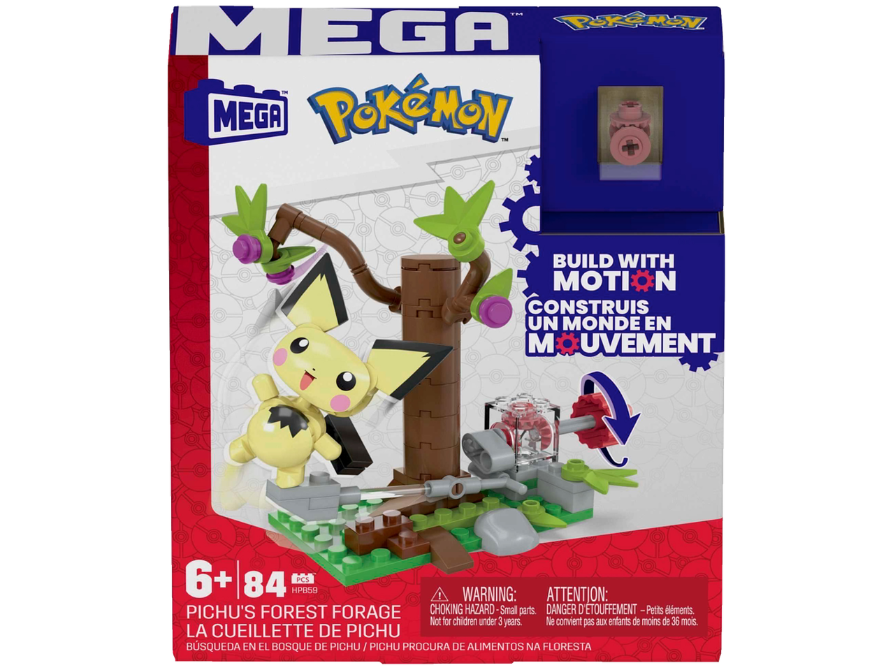 Pokémon™ MEGA Pokémon – zestaw klocków lub 2 Pokéballe