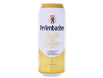 Lata de cerveja Perlenbacher, fabricada segundo a Lei de Pureza de 1516.