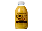 Fles koudgeperste Big Shot Strong gember-appel sap.
