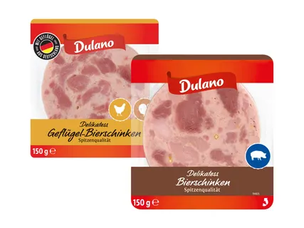 Dulano Delikatess Bierschinken Stapelpack