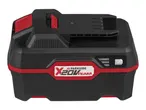 PARKSIDE X 20V TEAM battery pack in black and red