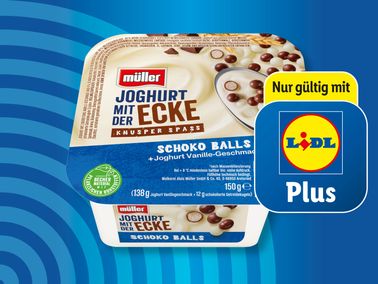 Müller Joghurt mit der Ecke