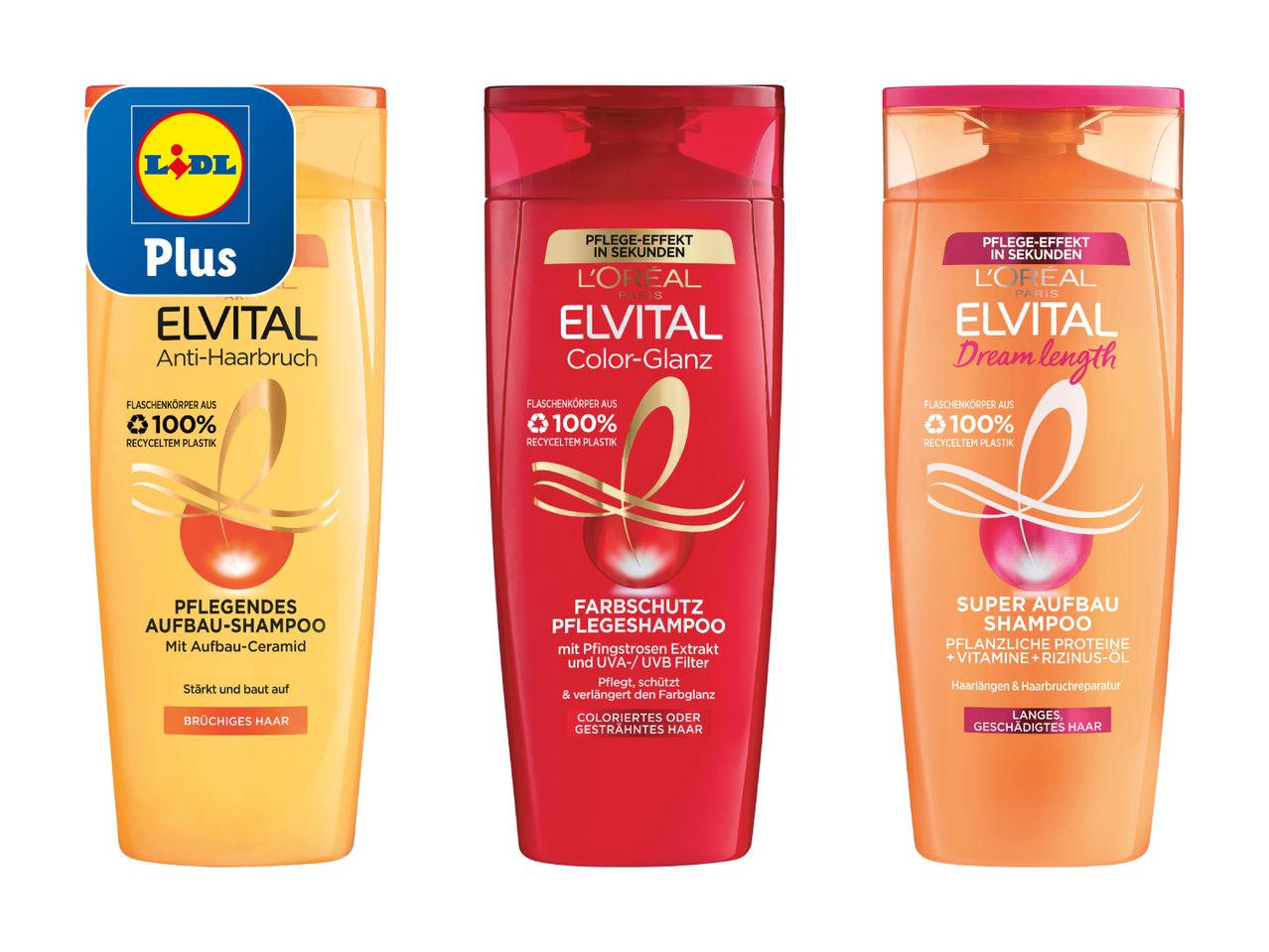 Gehe zu Vollbildansicht: L’Oréal Paris Elvital Shampoo​ - Bild 1