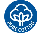 'PURE COTTON' label.