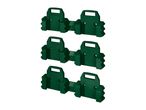 Parkside Wall Holder Set for Batteries - 3x 2 Slots