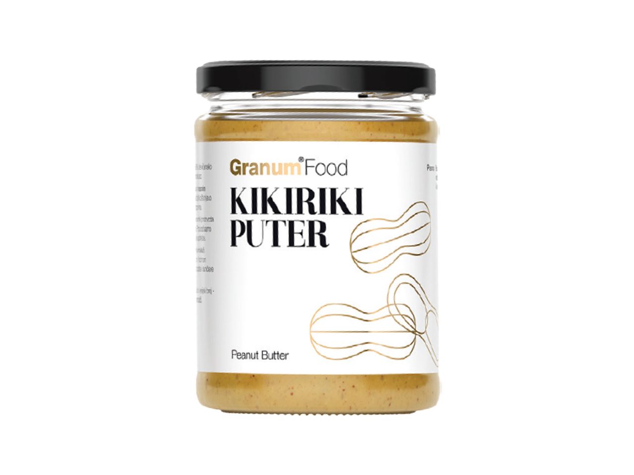 GranumFood Kikiriki Puter, puter od kikirikija u tegli.