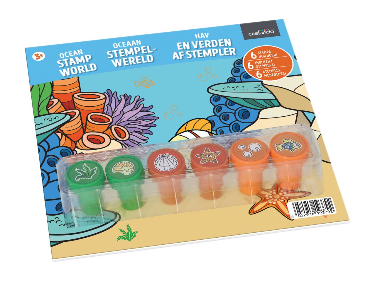 Go to full screen view: Crelando Stamp World Book - 7 piece set - Image 1