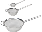SILVERCREST® Stainless Steel Sieve Set, three different sizes