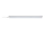 White LED under-cabinet light with a power cord and an on/off switch.
