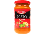 Pesto Rosso Baresa într-un borcan.