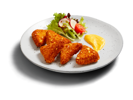 Metzgerfrisch Hähnchen-Schmelz-Käse-Ecken Nacho-Style