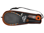 Crivit badminton set u torbi: reketi, perjanice i loptica.