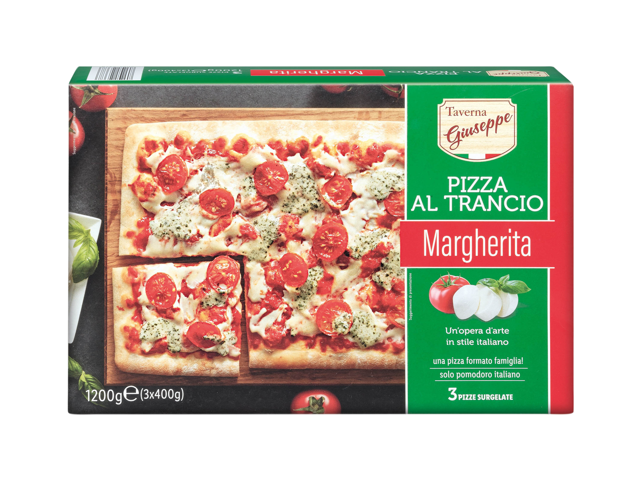 Pizza surgelata Margherita Buitoni.