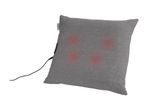 Sensoplast grey massage cushion with red illuminated massage nodes and power cord