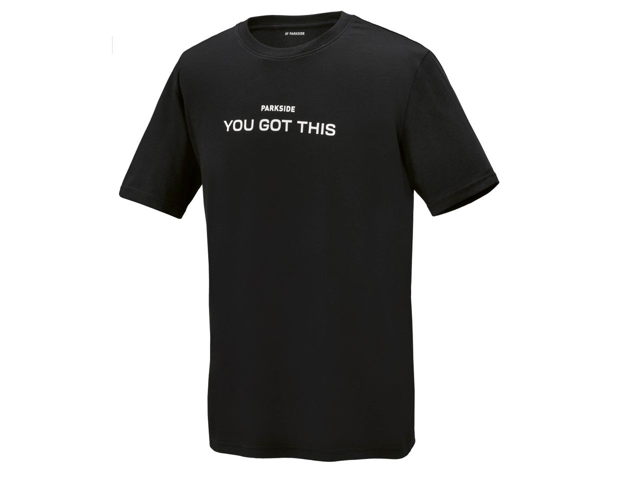 Black Parkside t-shirt with 'YOU GOT THIS' printed on the front.